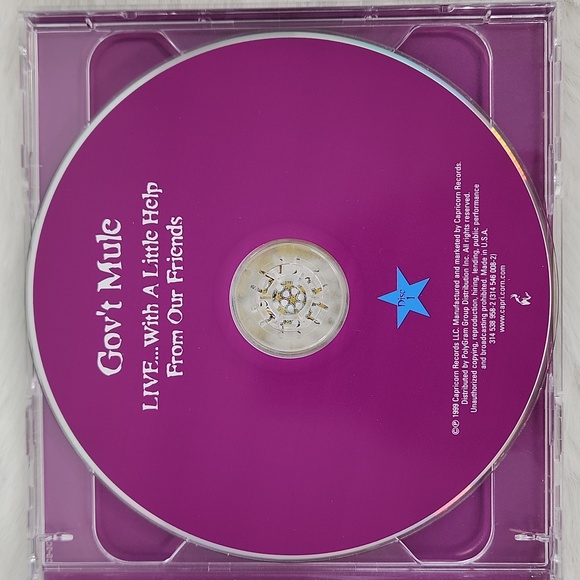 GOV'T MULE: LIVE With a little Help From Our Friends 2 CD MINT CONDITION - Picture 5 of 13